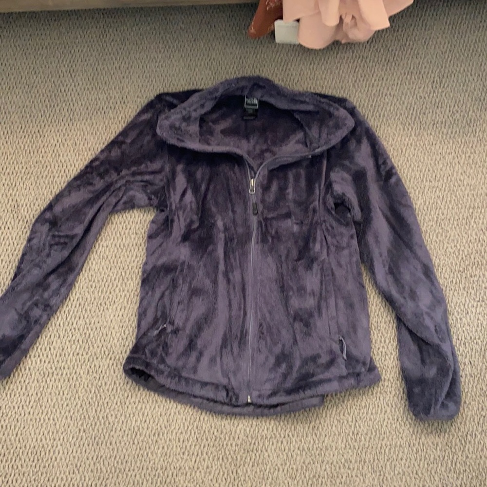 North face ultra soft full zip jacket